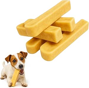 Alp Chews Hard Cheese for Dogs - Extra Small Pack of 5 - Natural Chew Bone - Chew Cheese for Dental Care & Long Chewing Time