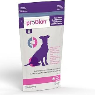 ecuphar proGlan Chews | Pack of 30 | Supplementary Feed for Dogs | To Improve Faecal Consistency and Support the Emptying Mechanism of the Glands