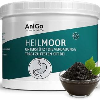 AniGo Healing Moor for Dogs 500 g - Improves Faecal Texture, Optimal Digestion, Immune System, Gastrointestinal Activity, Appetite Stimulation I Natural Healing Clay Moor for Dogs