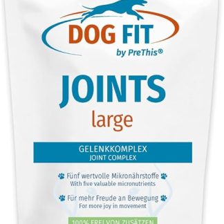 Dog Fit by PreThis® Joints, Joint Nutrients for Large, Medium and Small Dogs, large
