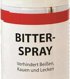 Rebopharm Bitter Spray for Dogs & Cats: Effective Protection Against Chewing & Licking, Safe for Furniture & Textiles, Long Lasting Bitter Taste, Easy to Use, 100 ml
