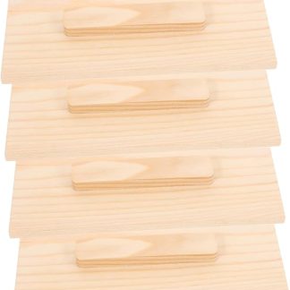 Sewroro 4 pieces rectangular soap mould lid soap making accessories for creative projects durable and easy to use for handmade soap moulds