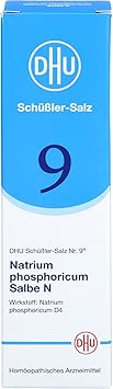 DHU Schuessler Salt No. 9 Sodium Phosphoricum N D4 - Минеральная соль метаболизма - Оригинальная мазь, 50 г