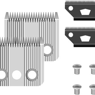 Star Blade Compatible with Moser 1400 Stainless Steel 0.7-3mm (2 Pack)