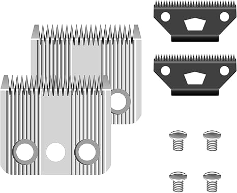 Star Blade Compatible with Moser 1400 Stainless Steel 0.7-3mm (2 Pack)