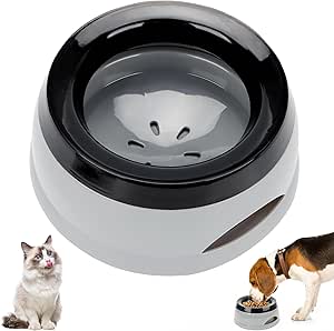 Yooyan Water Bowl for Dogs, Splash-Proof 750 ml, Car Bowl, Practical Travel Bowl for Dogs, Anti-Spill Feeding Bowl, Dog On the Go, Pet Non-Slip Car Travel Drinking Bowl, Plastic, Removable, Portable