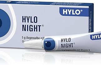 HYLO NIGHT® Eye Ointment for Dry Eyes with Vitamin A, 5 g