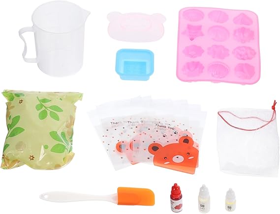 1 Set Handmade Soap Set Kit Adjustable Soap Handmade Supplies DIY Soap Supply Soap Making Sets for Adults Organic Soap DIY Material Plastic