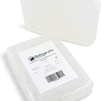 Seifenprofis - Aloe Vera Soap - Glycerine Soap Raw Soap Base (0.9 kg SLS + SCS Free) 100% Vegan for Soap Casting - Transparent
