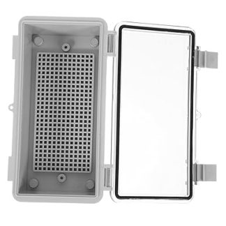 BESTYASH Waterproof Outdoor Connection Box with Quick Snap Lock Flip Cover for Garden Lighting and Industry Weatherproof Dustproof for Quick Installation and Complexes