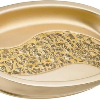 Popular Bath 839241 Sinatra, Champagne/Gold, Soap Dish
