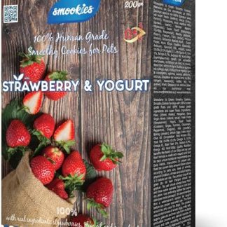 Smookies Strawberry & Yogurt 200 Gram Snacks for Dogs