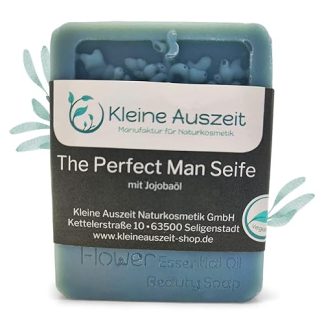Manufaktur, The Perfect Man Soap, Vegan, Palm Oil Free and Plastic-Free, 90 g