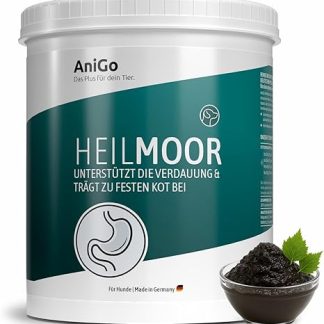 AniGo Healing Moor for Dogs 1.3 kg - Improves Faecal Texture, Optimal Digestion, Immune System, Gastrointestinal Activity, Appetite Stimulation I Natural Healing Clay Moor for Dogs