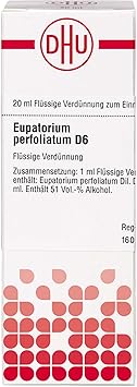 EUPATORIUM PERFOLIATUM D 6 Dilution 20 ml