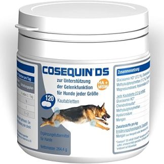 Ecuphar Cosequin DS HA+MSM 120 Chewing Tray for Dogs