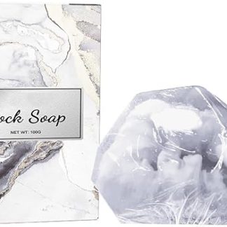 Soap Bar, Hand Soap Piece, Full Body Soap Stones, Moisturising Exfoliating Soap Set for the Body, Hand Scented Soap Pieces in Large Quantities, Beauty Gift Thermal Gel (E, One Size)