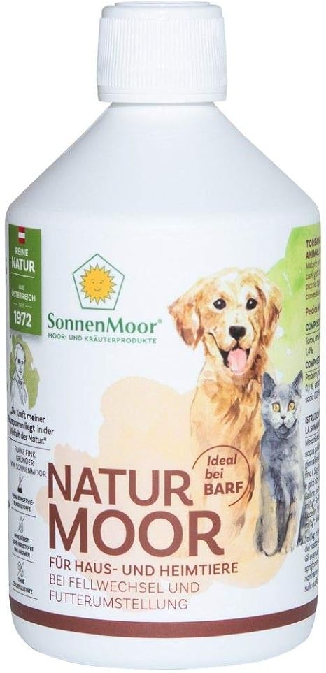 SONNENMOOR Moor for Dogs 500 ml - Liquid Moor to Support House and Pet Animals