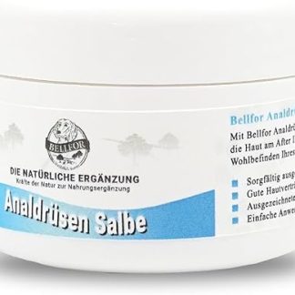 Bellfor Gland Ointment for Dogs 30 ml, Naturally Counteract Discomfort with the Glands, Ointment Nourishes Your Dog's Skin, for All Age and Breed