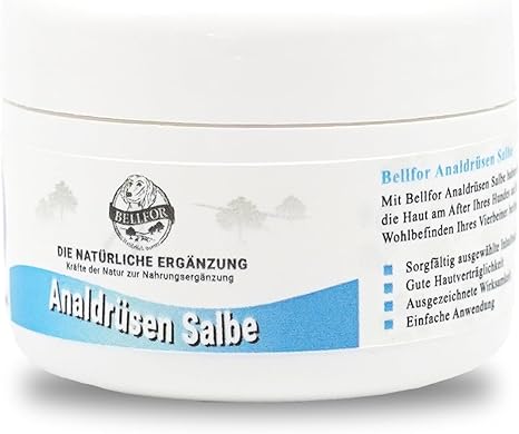 Bellfor Gland Ointment for Dogs 30 ml, Naturally Counteract Discomfort with the Glands, Ointment Nourishes Your Dog's Skin, for All Age and Breed