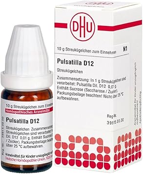 DHU Pulsatilla D12 10g Globules