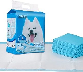 Nobleza - 50 x Ultra Absorbent Dog Training Pads Puppy Toilet Mat 60 x 90 cm