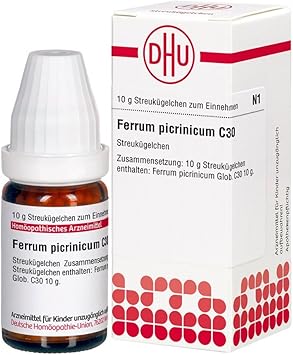 DHU Ferrum picrinicum C30 Spreading Balls 10 g Globules