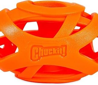 Chuckit! Cu32217 Breathe Right Football, Small Rugby Ball For Dogs