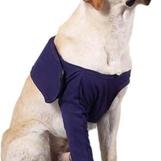 kissral Sleeves for Dog Legs for After Surgery, Protect for Elbow Bandage Dog, Dog Surgery Recovery Cuff for Leg Wounds Protect Anti-Licking (L)
