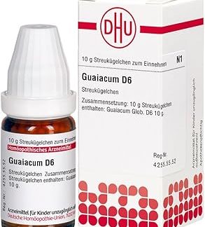 GUAIACUM D 6 Globules 10 g