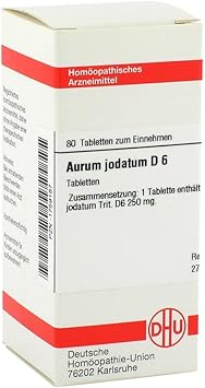 Aurum Jodatum D 6 Tablets