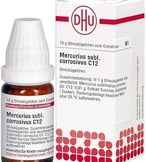 Mercurius Sublimate Corrosivus C 12 Globules 10 g