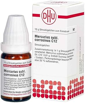 Mercurius Sublimate Corrosivus C 12 Globules 10 g