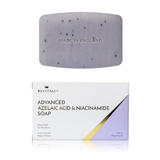 Revitale Advanced Azelaic Acid & Niacinamide Soap - Soothing Cleansing Soap for Smooth, Balanced & Protected Skin
