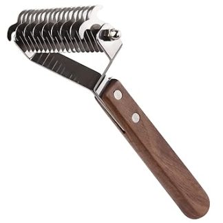 Onebarleycorn Coat King Trimmer for Dogs, Unsurpassed in its Effectiveness, with 14 Trimming Knives, Ideal also for Terriers