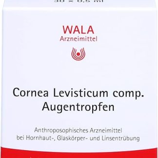 WALA Cornea/Levisticum Comp. Eye Drops, Pack of 30 Single Dose Pipettes