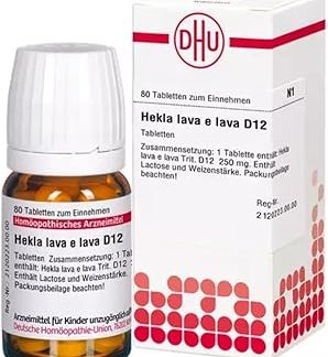 DHU Hekla lava e lava D12, pack of 80 tablets