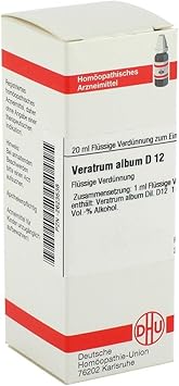DHU Veratrum album D12 Dilution, 20 ml solution