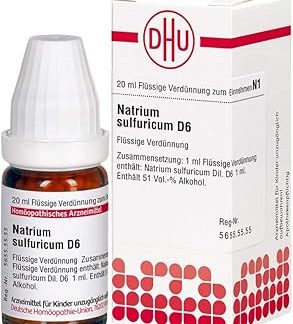 DHU Sodium Sulfuricum D6 Dilution, 20 ml Solution