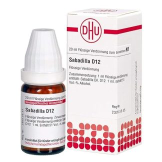 DHU Sabadilla D12 Dilution, 20 ml Solution