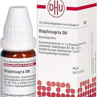 DHU Staphisagria D 6 Litter Balls 10g Globules