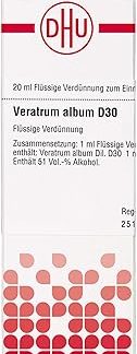 Veratrum D30 DHU Dilution Album 20 ml Solution