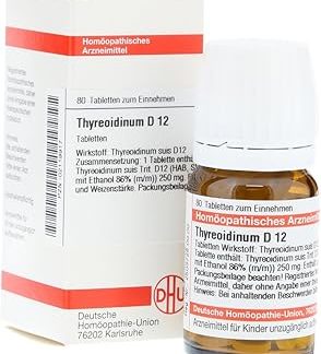 Thyroidinum D 12 Tablets Pack of 80