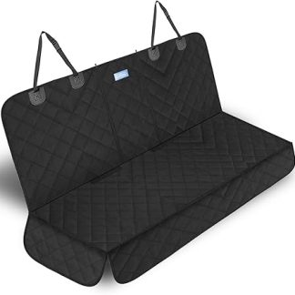Nobleza Dog Blanket Car Rear Seat Waterproof, Armrest Compatible Car Seat Covers, Dog Back Seat, Scratch-Resistant Car Blanket, Dog Rear Seat, 137 x 121 cm, Universal Dog Mat, Car Rear Seat