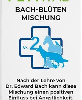Canina Pharma Petvital Bachblüten Nr. 2 - Angst 10g