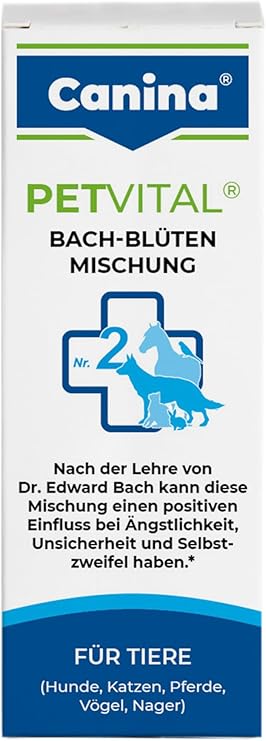 Canina Pharma Petvital Bachblüten Nr. 2 - Angst 10g