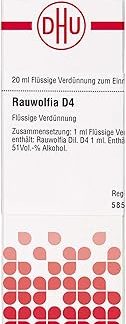 DHU Rauwolfia D4 Dilution, 20 ml Solution