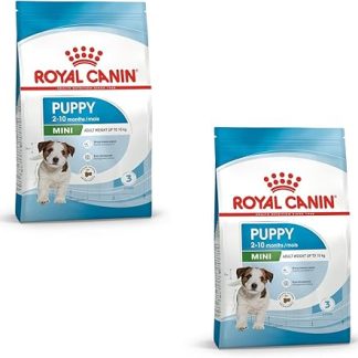 ROYAL CANIN Puppy Mini | Double Pack | 2 x 800 g | Dry Food for Dogs | Complete Food for Dogs | For Small Puppies (Final Weight: up to 10 kg) - Up to 10th Month