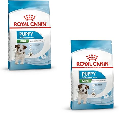ROYAL CANIN Puppy Mini | Double Pack | 2 x 800 g | Dry Food for Dogs | Complete Food for Dogs | For Small Puppies (Final Weight: up to 10 kg) - Up to 10th Month
