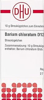 Barium chloratum D12 DHU globules, 10 g globules